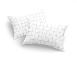 L'essentiel linge de maison Juego de fundas de almohada Artus - Gris